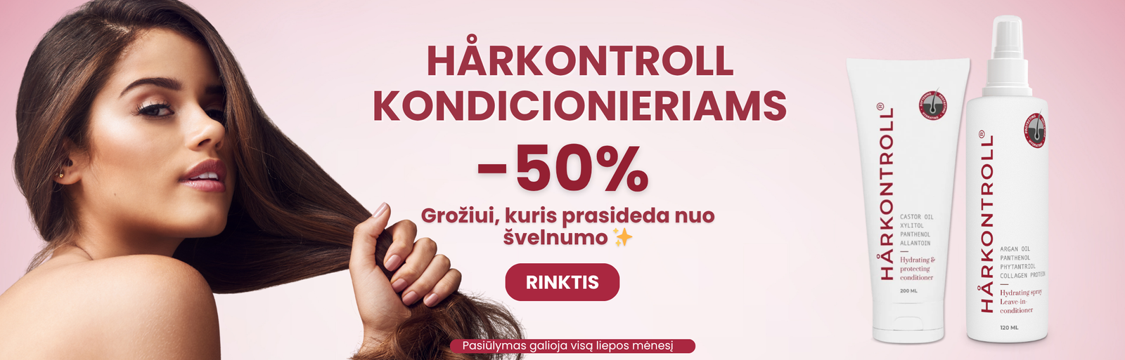 Kondicionieriams -50%
